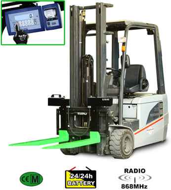 LTF "PROFESSIONAL" SERIES WEIGHING KIT FOR LIFT TRUCK FORKS