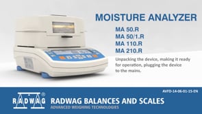 MA 210.R.WH Moisture Analyzer - 0