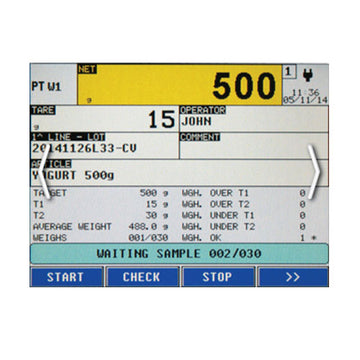 3590 ET Touch screen indicator with AF01 software - 0