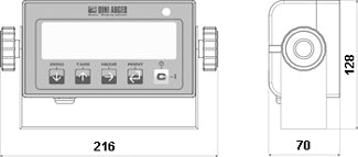 "DFWLB": MULTIFUNCTION IP68 WEIGHT INDICATOR FOR INDUSTRY