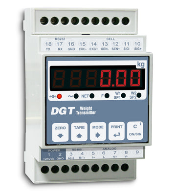 DGT1S DIGITAL WEIGHT TRANSMITTER - INDICATOR