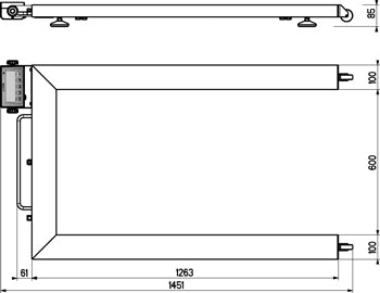 EPWL “LOGISTIC” PALLET-WEIGHING FLOOR SCALES SERIES