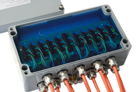 "JB10Q": EQUALISED JUNCTION BOX, WITH UP TO 10 LOAD CELLS