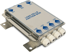 "JBQI": EQUALISED JUNCTION BOX WITH 4-6 INPUTS, IN IP65 STAINLESS STEEL - 0