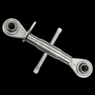 "LNK2635": Galvanized stay rod with ball-and-socket joints