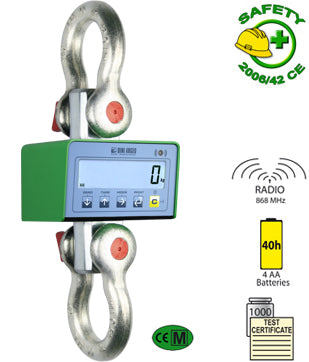 MCWN "NINJA" SERIES SUSPENDED CRANE SCALES
