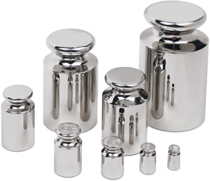 M1 PRECISION CLASS SINGLE WEIGHTS IN STAINLESS STEEL