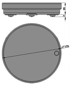 RPLC SERIES SINGLE CELL ROUND PLATFORMS