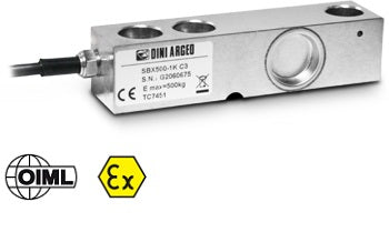 SBX-1K SERIES SHEAR BEAM LOAD CELLS, from 500kg to 2000kg