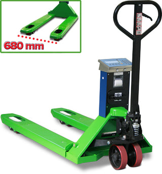 TPWLKW "LOGISTIC" SERIES PALLET TRUCK SCALE WITH WIDE FORKS